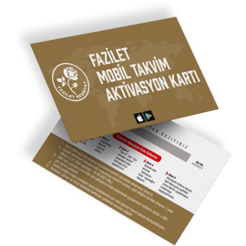 Mobil Aktivasyon Karti - Aktivierungskarte für die mobile App