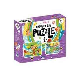 Çocuklar İçin Puzzle - 1 (Kutulu)