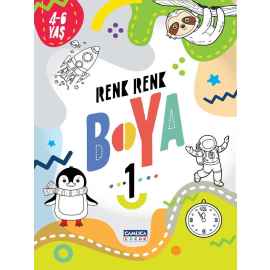 Renk Renk Boya - 1 (4-6 Yas)