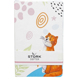 STORK Kuşe Sert Kapaklı Defter - Kedi Temalı