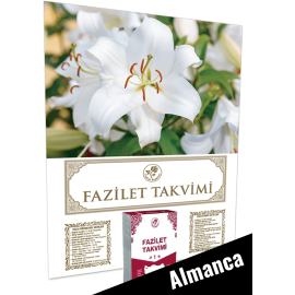 2026 Reklamli Takvim (Almanca Blok + Karton) Kalender mit Werbung