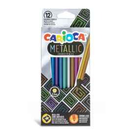 CARIOCA Metalik Kalem Kutusu 12'li