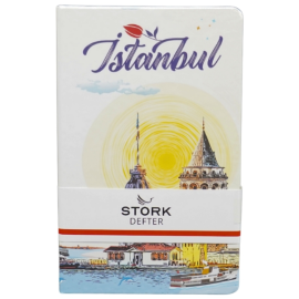 STORK Kuşe Sert Kapaklı Defter - İstanbul Hatırası
