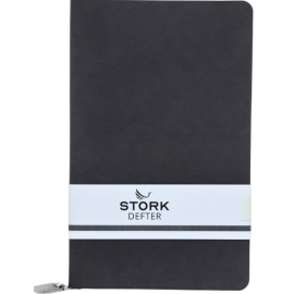STORK Termo Deri Yumuşak Kapaklı Defter (Füme)